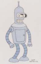 Bender the robot. All Rights Reserved.