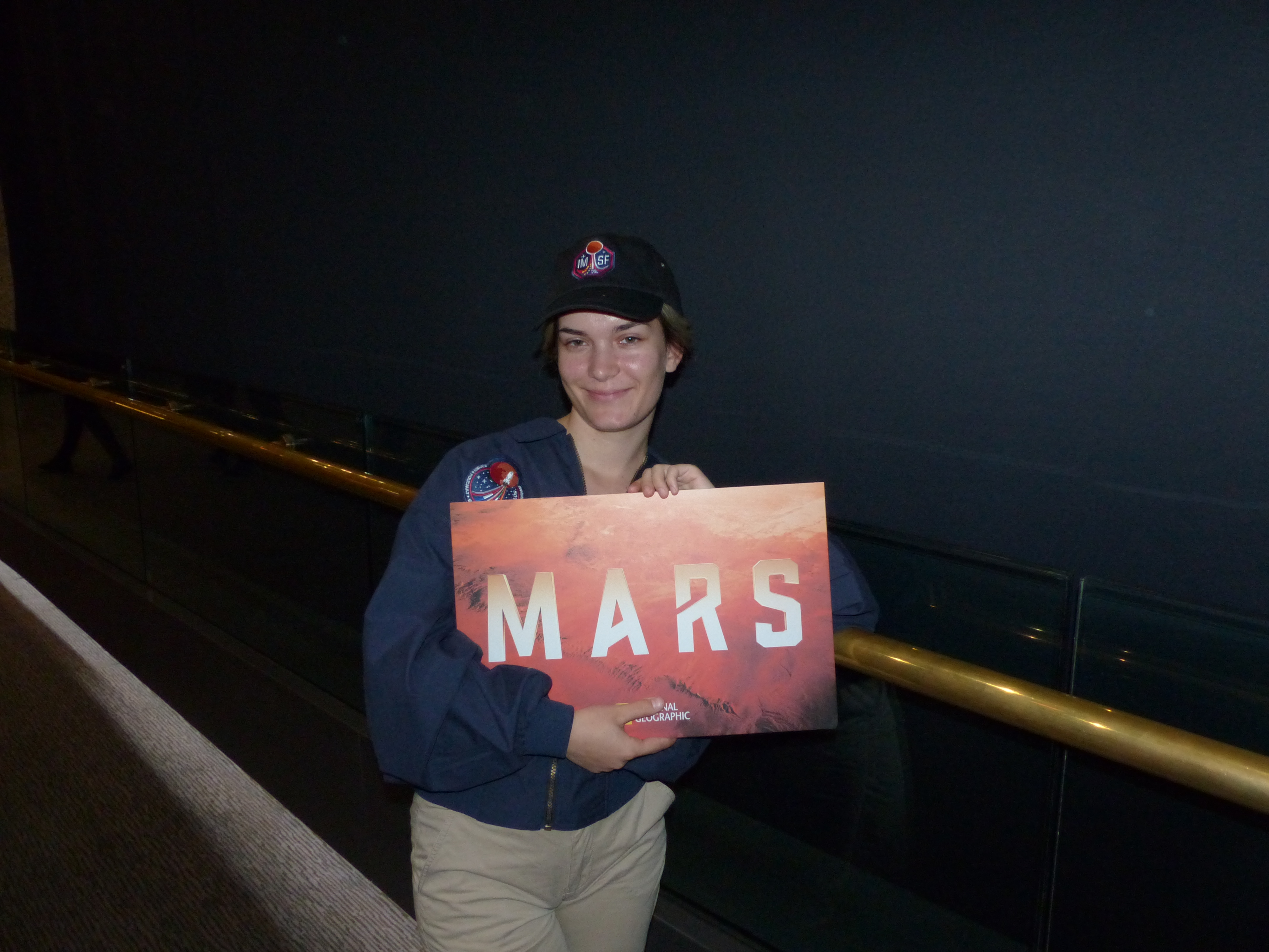 A welcome to Mars launch event.